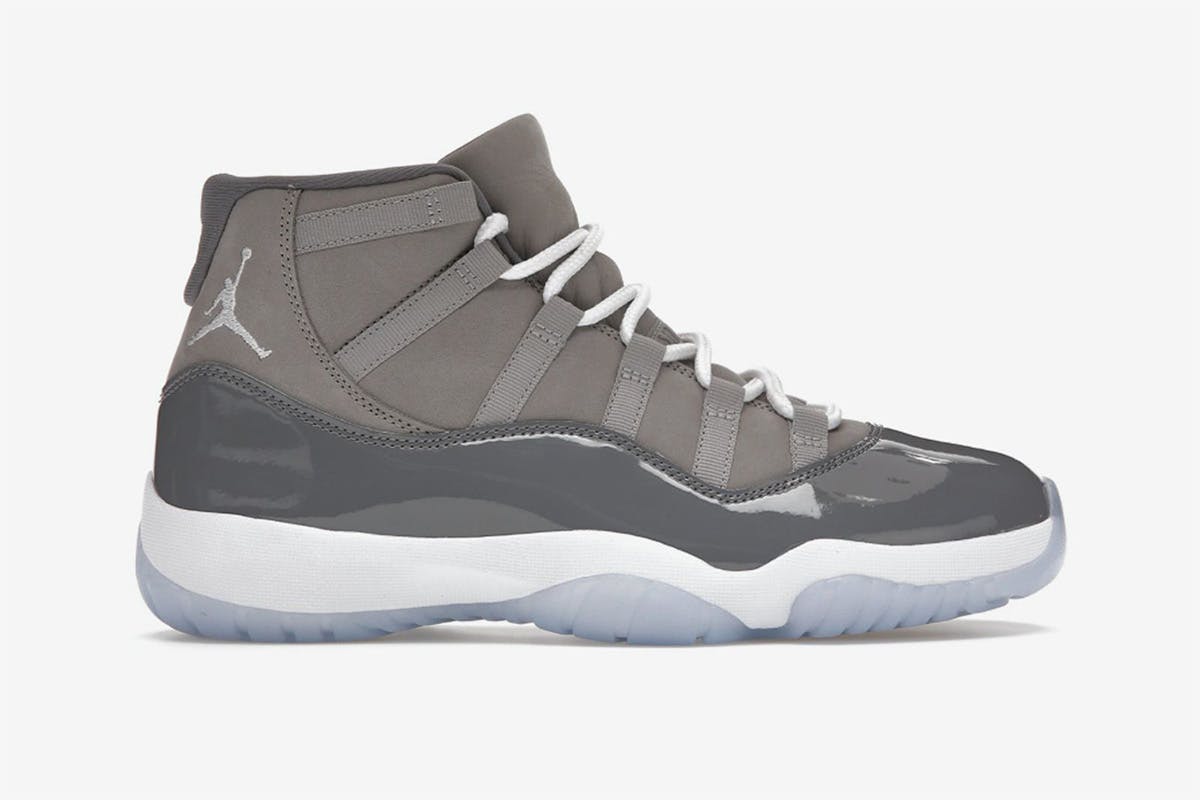 gray jordans that just came out